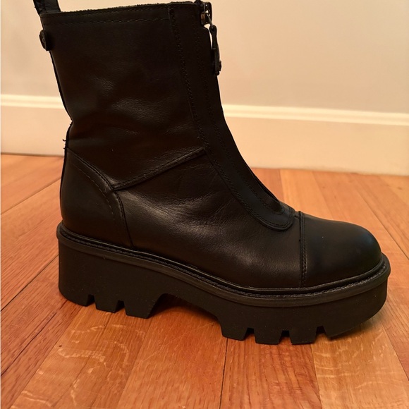 Sam Edelman Black Leather Boots - Picture 3 of 7